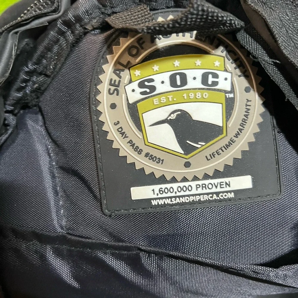 SOC 3 Day Pass Tactical Backpack Molle 38L‎ & Condor Hydration Pack Black EUC